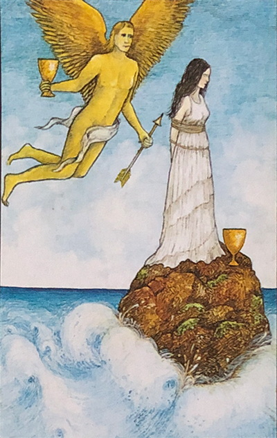 Mythic Tarot Minor Arcana ~ The Two of Cups